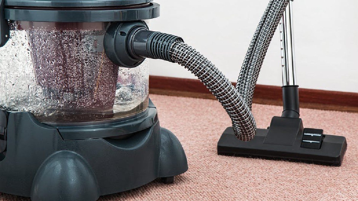 Carpet Cleaning process